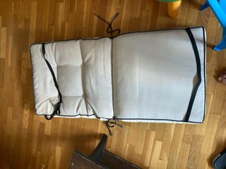 4 Cojines Rayas Marrón/Blanco 50x100