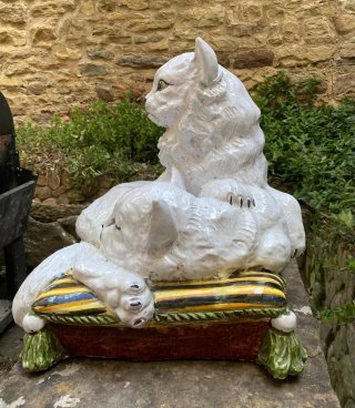 Gatos Cerámica Italianos Ceccarelli S.XX