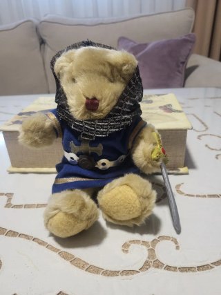 Osito teddy Cruzado Medieval