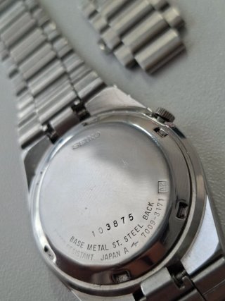 Reloj Seiko 5 Automático Vintage Esfera Blanca