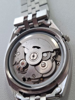 Reloj Seiko 5 Automático Vintage Esfera Blanca