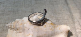 Anillo Plata 925 Serpiente