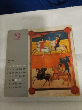 Antiguo Calendario Postal- Único-ENSIDESA 1968