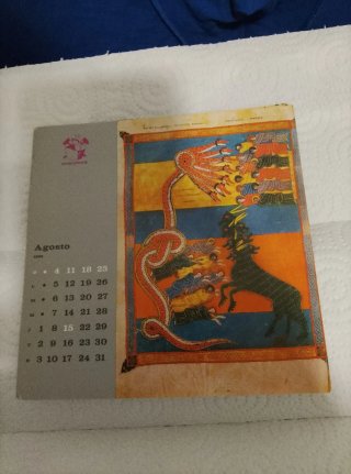 Antiguo Calendario Postal- Único-ENSIDESA 1968