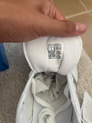 Adidas Samba Gris y Blanco Talla 38 EU