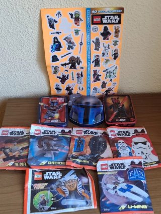 Lego Star Wars Pegatinas y Sobres