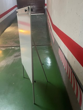 Pizarra Rocada Blanca Como Nueva,3 patas abatibles