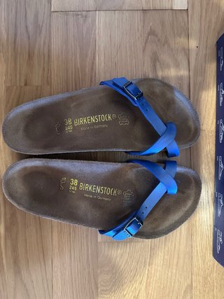 Sandalias Birkenstock Talla 38 Azul