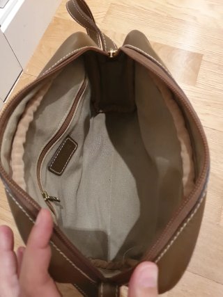 Bolso Loewe vintage beige y marrón