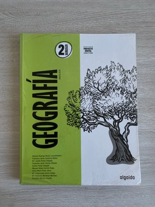 libro de geografía de 2 de bachillerato