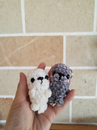 Portachiavi Amigurumi Uncinetto