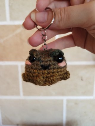 Portachiavi Amigurumi Uncinetto