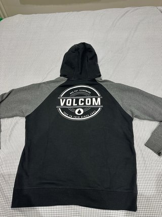 Sudadera Volcom Negra y Gris