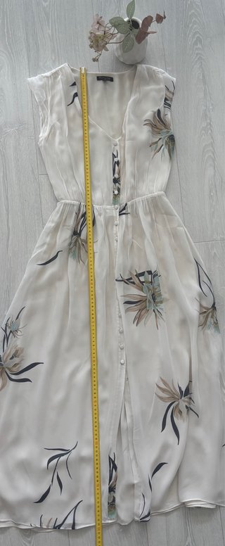 Vestido Massimo Dutti floral T. XS