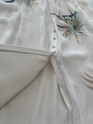 Vestido Massimo Dutti floral T. XS