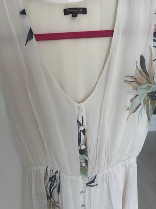Vestido Massimo Dutti floral T. XS