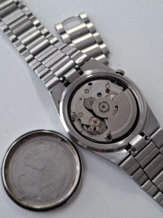 Reloj Seiko 5 Automático Vintage Gris