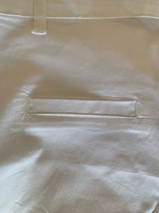 Pantalón Chino Pirata IFEPI Blanco T.40