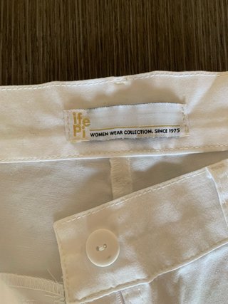 Pantalón Chino Pirata IFEPI Blanco T.40
