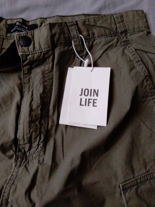 Pantalón corto  hombre verde militar