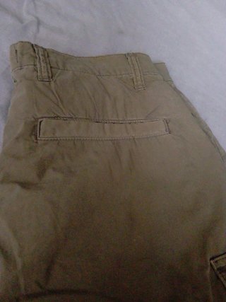 Pantalón corto  hombre verde militar