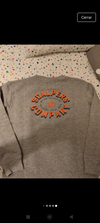Sudadera Scalpers Talla 8 Años