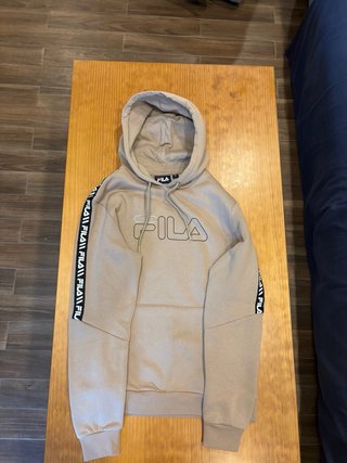 Sudadera Fila beige talla S