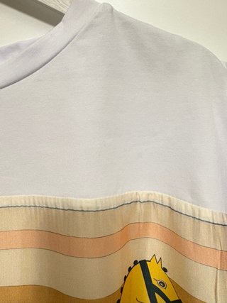 Camiseta Hermes Estampada Caballos Talla Única