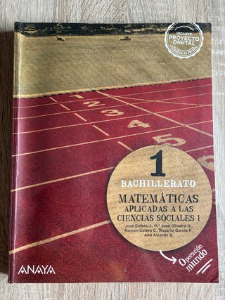 Matemáticas aplicadas a las Ciencias Sociales I