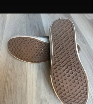 Vans Talla 37 Negras y Blancas