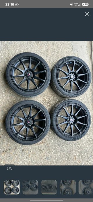 Llantas JR11 18 pulgadas