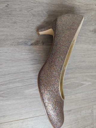 Zapatos de tacón Graceland glitter talla 41