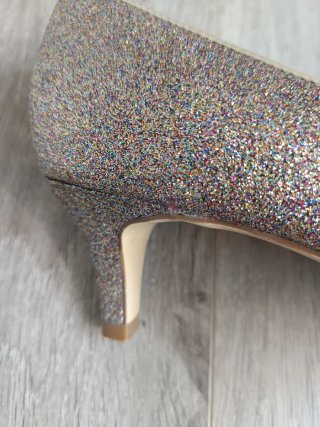 Zapatos de tacón Graceland glitter talla 41