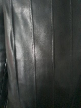 Pantalón polipiel negro