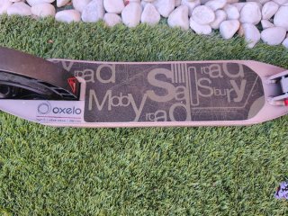 Patinete Oxelo gris