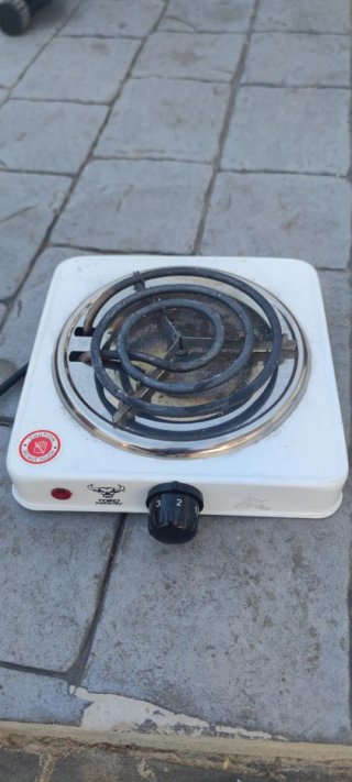Hornillo Eléctrico Blanco