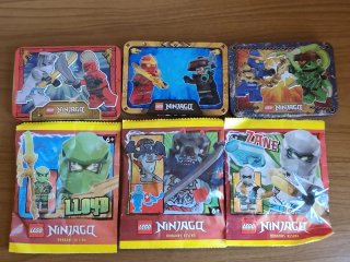 Lego Ninjago Legacy 6  paquetes y cajas