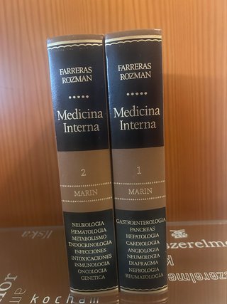 Farreras Rozman – Medicina Interna