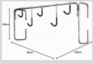 Soporte Pared 5 Bicicletas