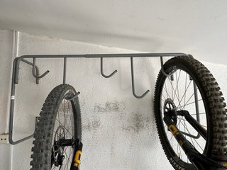 Soporte Pared 5 Bicicletas