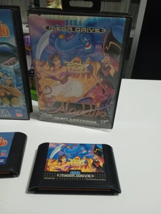Lote juegos de Disney Sega Mega Drive