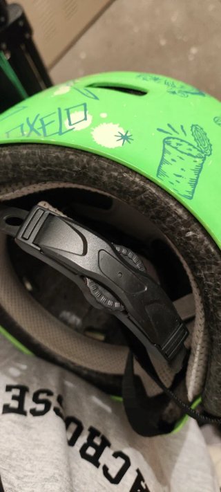 Casco Oxelo Patín Bici Skate Verde