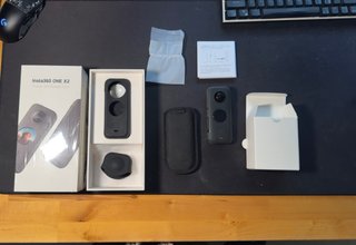 Insta360 X2 Cámara 360 Negra