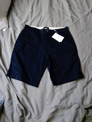 Pantalón corto hombre azul nuevo