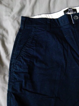 Pantalón corto hombre azul nuevo