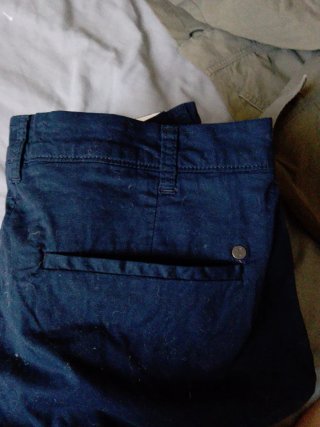 Pantalón corto hombre azul nuevo