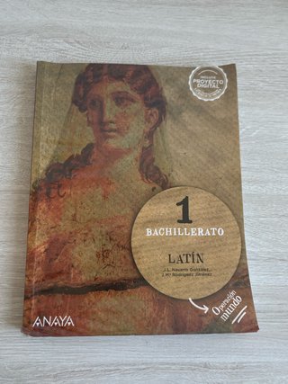 libro de latín de 1 de bachillerato