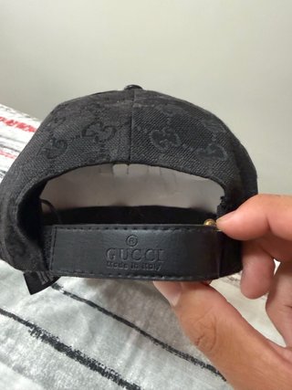 Gorra Gucci Serpiente Negra y Roja