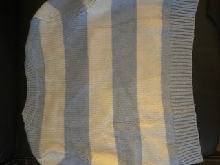Jersey Stradivarius rayas azul y blanco