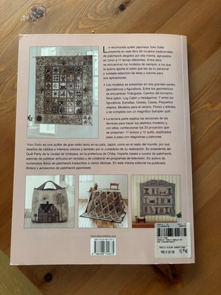Lote de 2 libros de patchwork